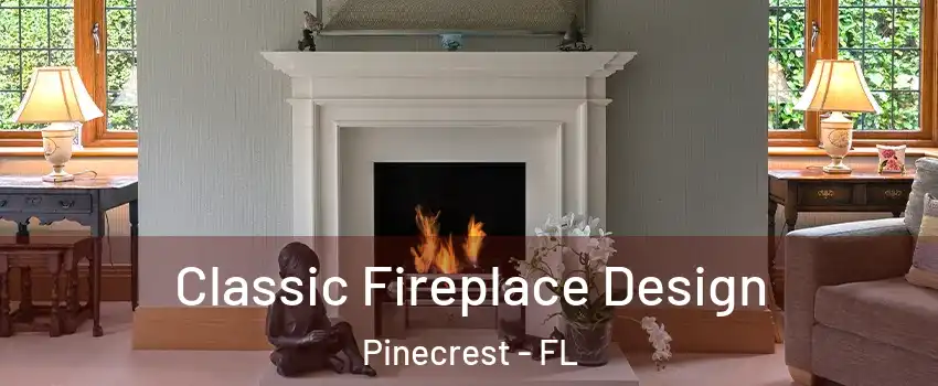  Classic Fireplace Design Pinecrest - FL