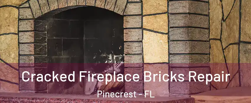  Cracked Fireplace Bricks Repair Pinecrest - FL