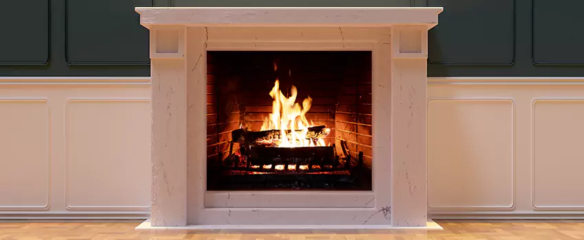 Decorative Electric Fireplace Installation in Pinecrest, Florida