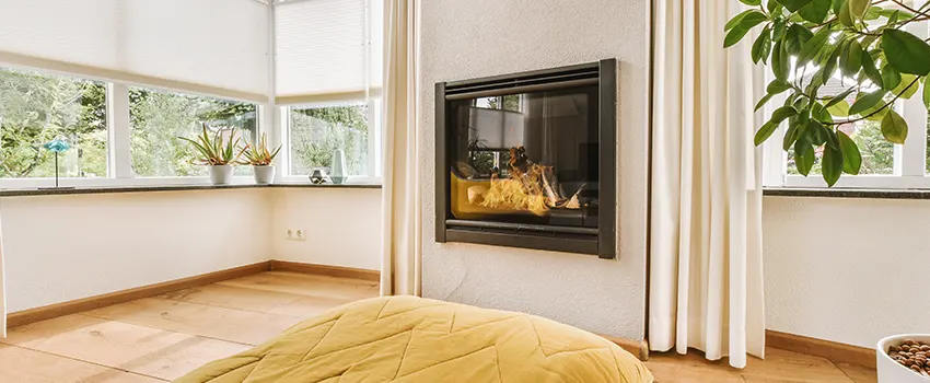 Residential Fireplace Ceramic Glass Installation in Pinecrest, FL