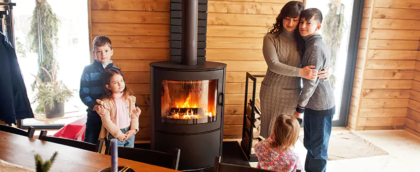 Morso Cast Iron Fireplace Insert Installation in Pinecrest, Florida