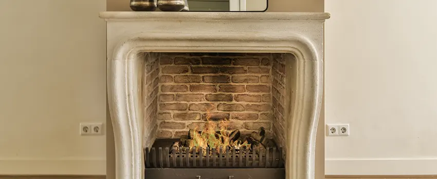 Vintage-style Fireplace Redesign in Pinecrest, Florida
