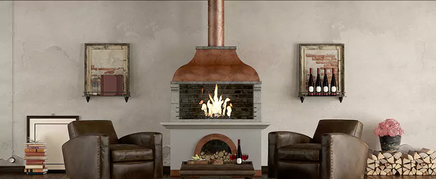 Thelin Hearth Products Providence Pellet Insert Fireplace Installation in Pinecrest, FL