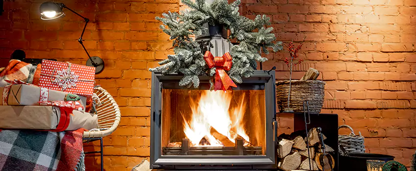 Travis Industries Linear Gas Fireplace Installation in Pinecrest, Florida