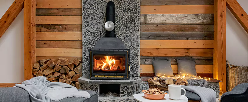 Thelin Hearth Products Direct Vent Gas Stove Fireplace Inspection in Pinecrest, Florida